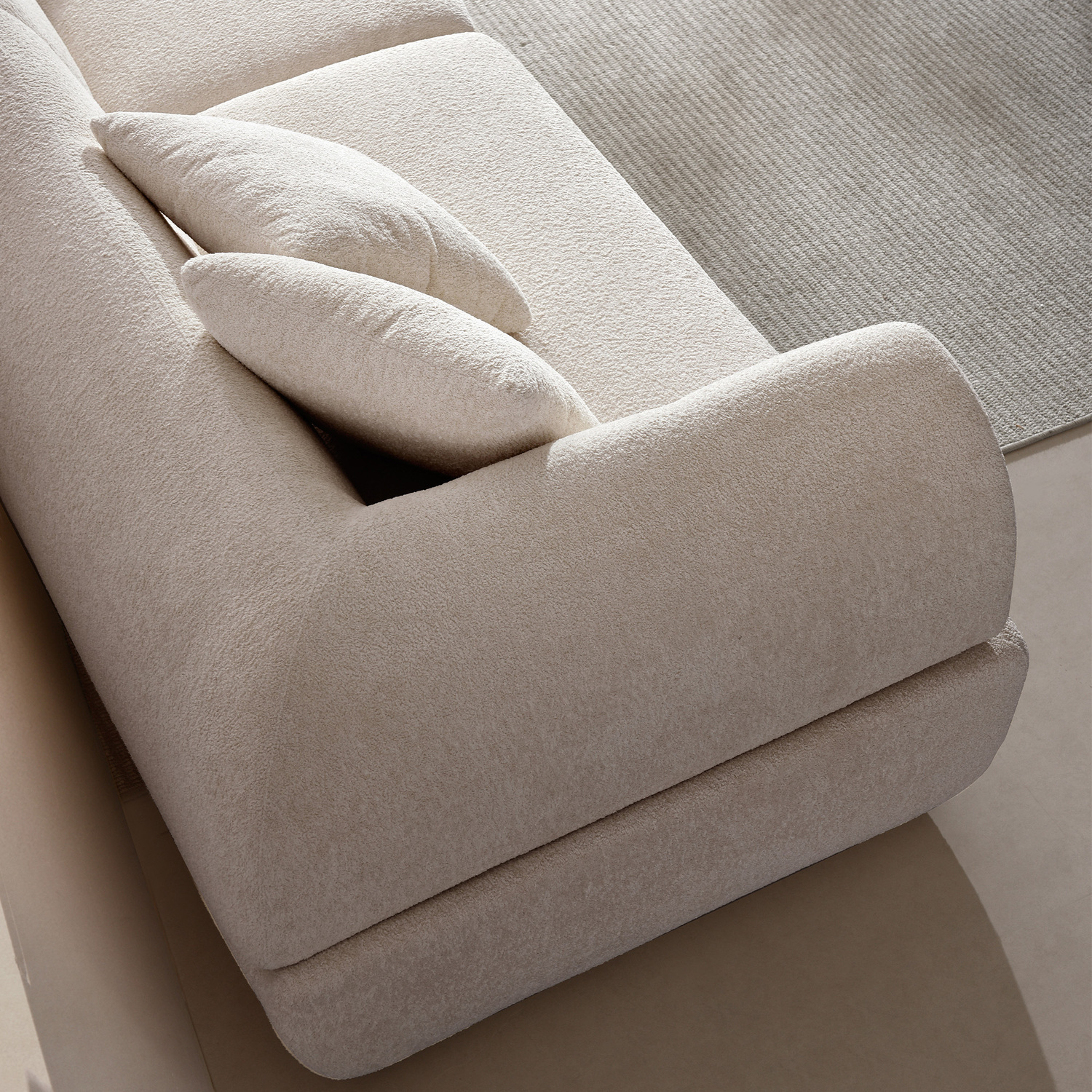 Layra 2 Seater Upholstered Sofa