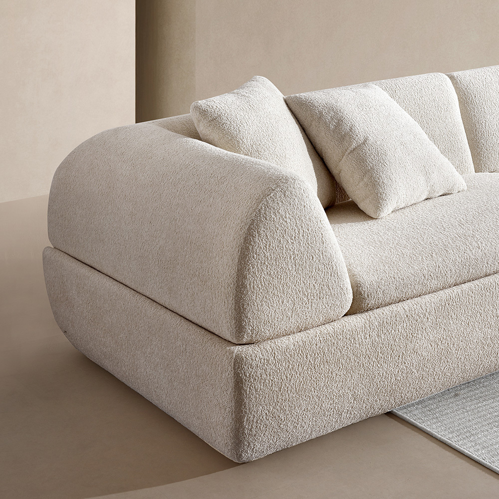 Layra 4 Seater Upholstered Sofa