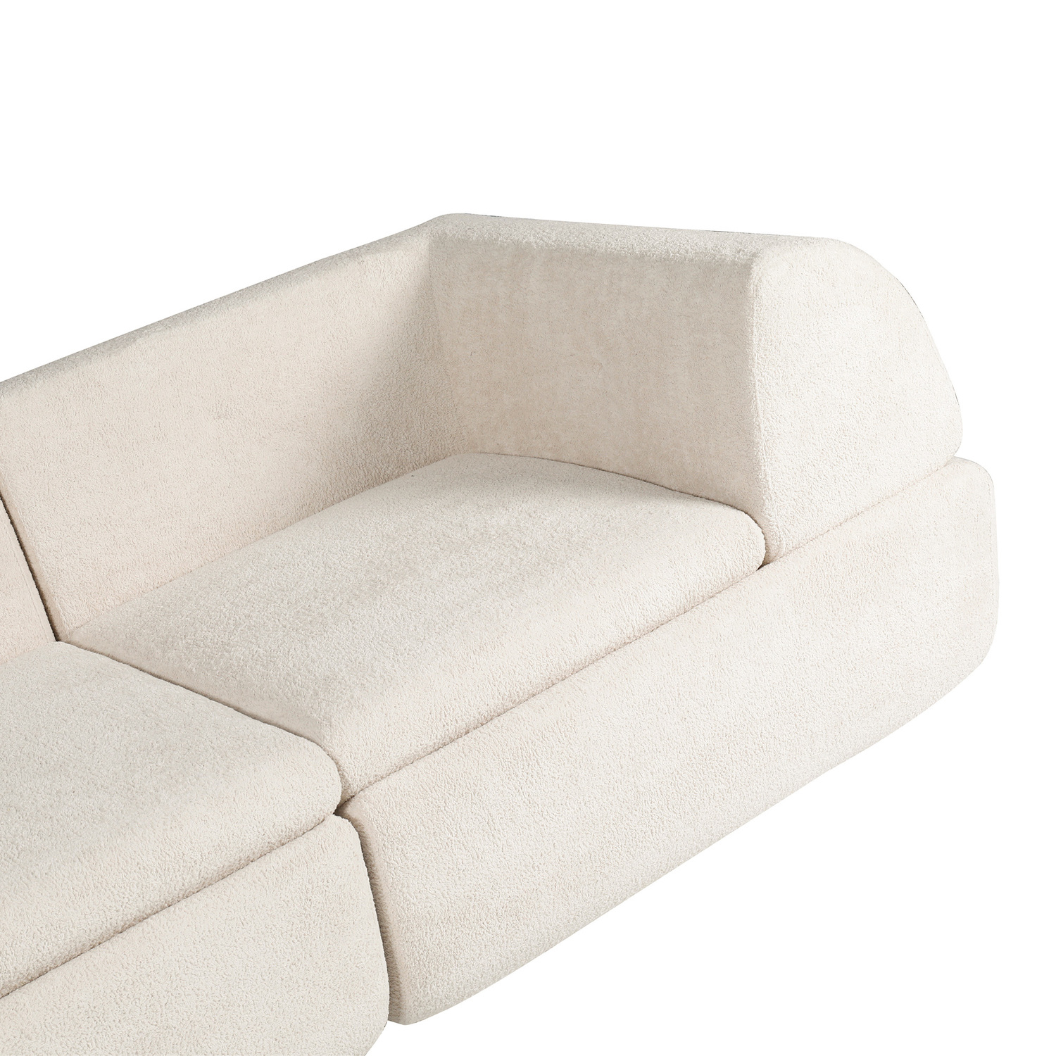 Layra 4 Seater Upholstered Sofa with Chaise