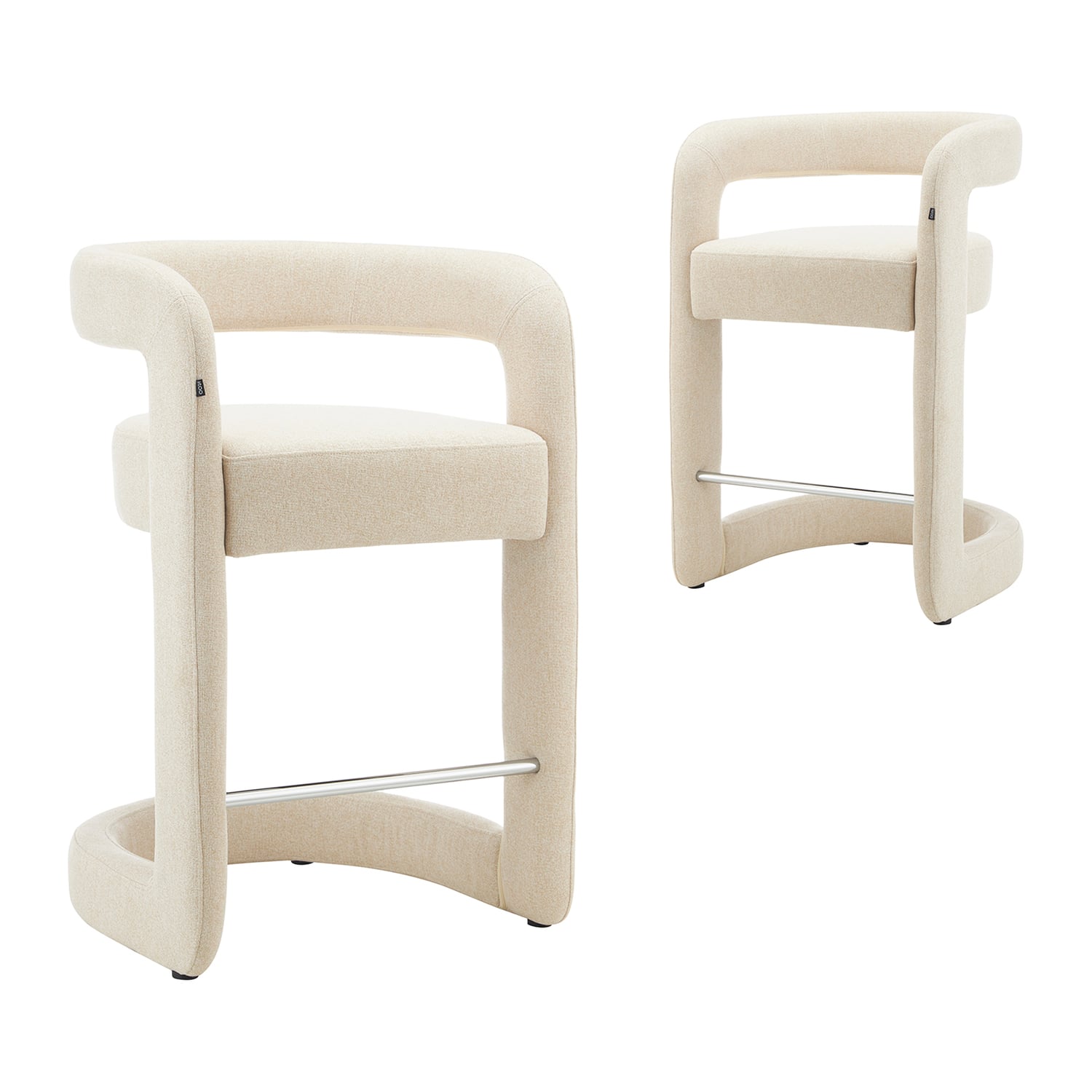 65cm Christina Upholstered Counter Stools
