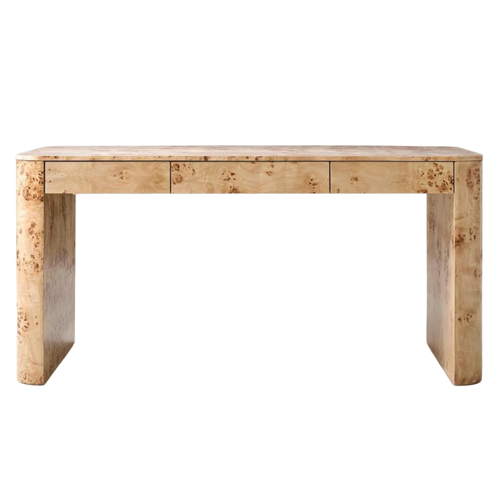 Natalie Burl Wood Writing Desk