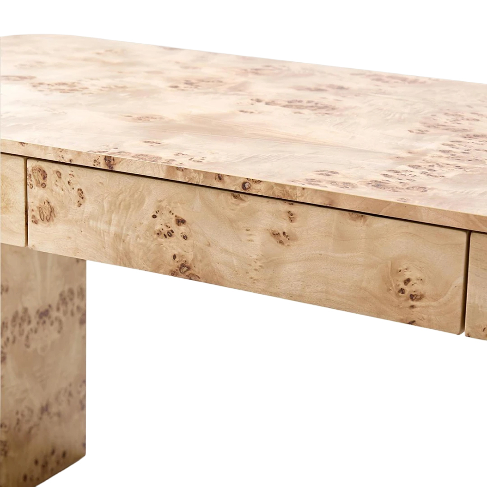 Natalie Burl Wood Writing Desk