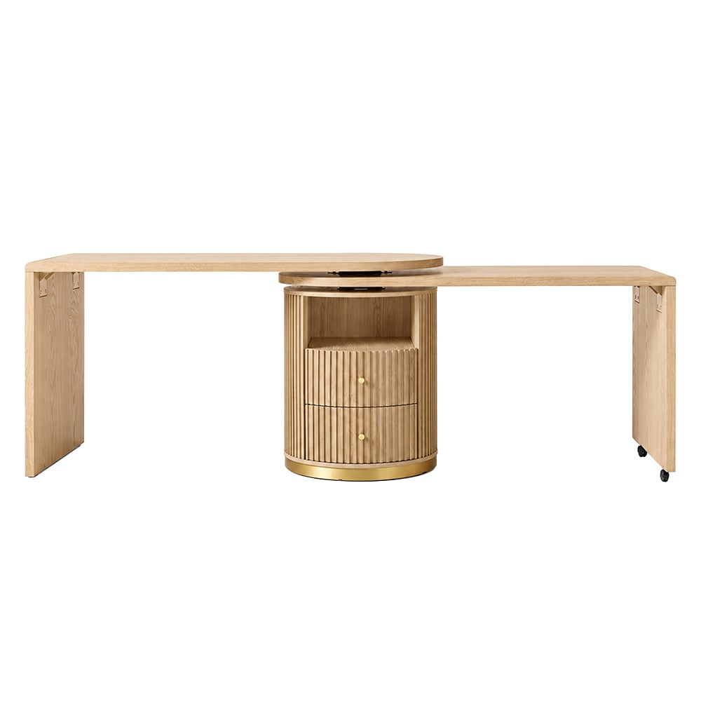 Lola Swivel Corner Desk