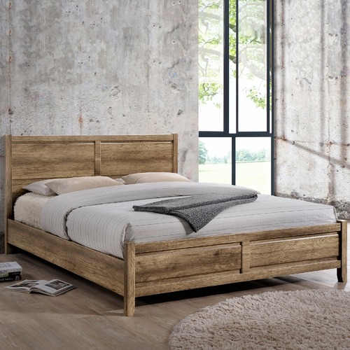 Southern Stylers Natural Alexa Bed Frame & Reviews | Temple & Webster