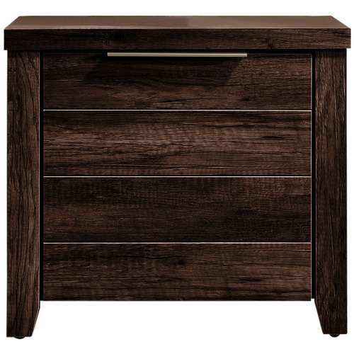 Southern Stylers Alexa 2 Drawer Bedside Table