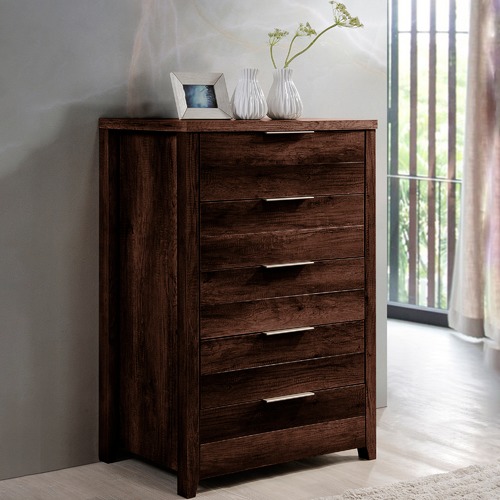 Southern Stylers Alexa 5 Drawer Tallboy & Reviews | Temple & Webster