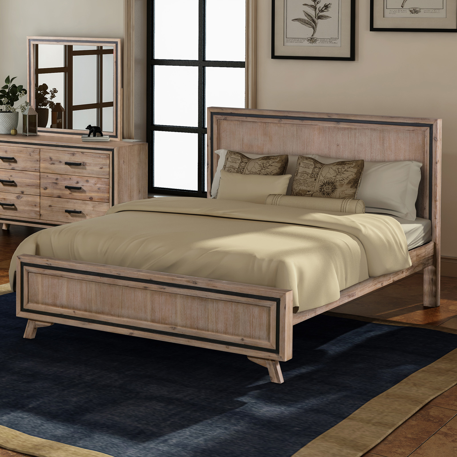 Airlie Acacia Queen Bed