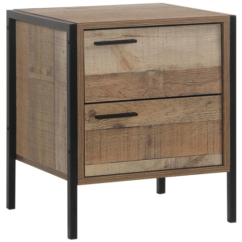 Southern Stylers Sunbury Bedside Table with Drawers | Temple & Webster