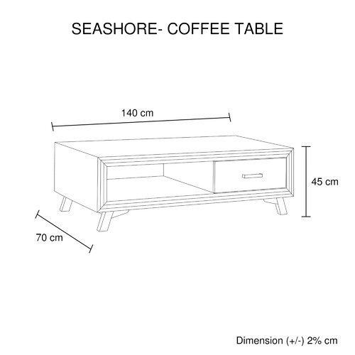 Airlie Acacia Coffee Table