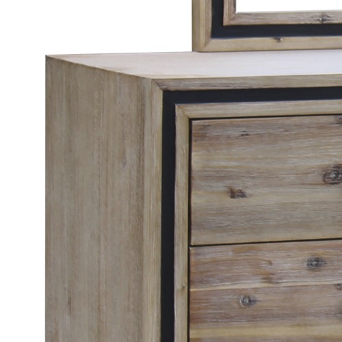 Airlie Acacia Dresser with Mirror
