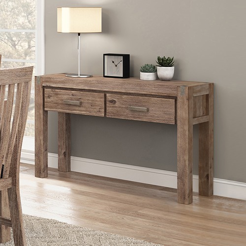 acacia timber hall table