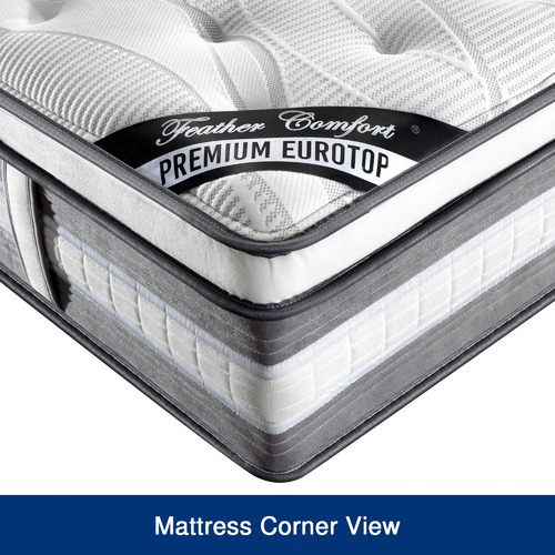 Southern Stylers Premium Knitted Euro Top Mattress & Reviews Temple