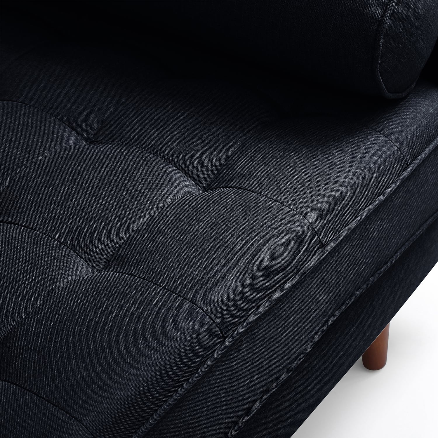 Plast 3 Seater Velvet Sofa Bed