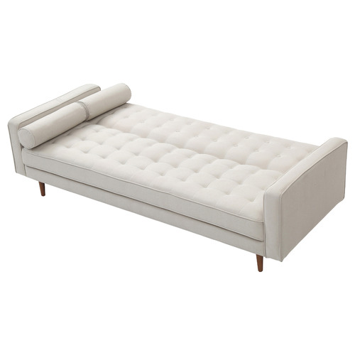 Plast 3 Seater Upholstered Sofa Bed