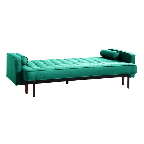Plast 3 Seater Velvet Sofa Bed