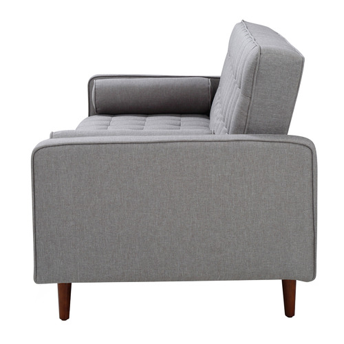 Plast 3 Seater Upholstered Sofa Bed