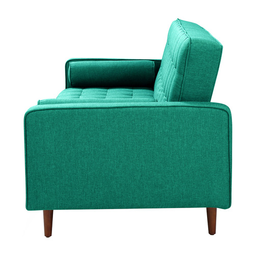 Plast 3 Seater Velvet Sofa Bed
