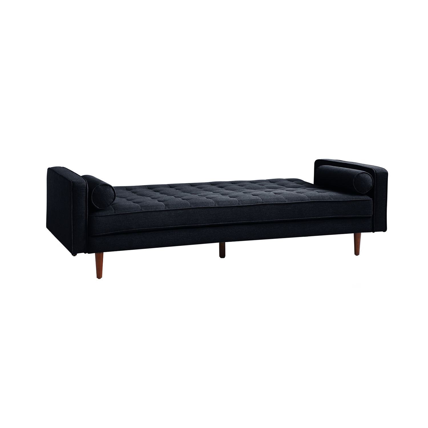 Plast 3 Seater Velvet Sofa Bed