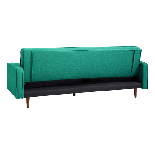 Plast 3 Seater Velvet Sofa Bed