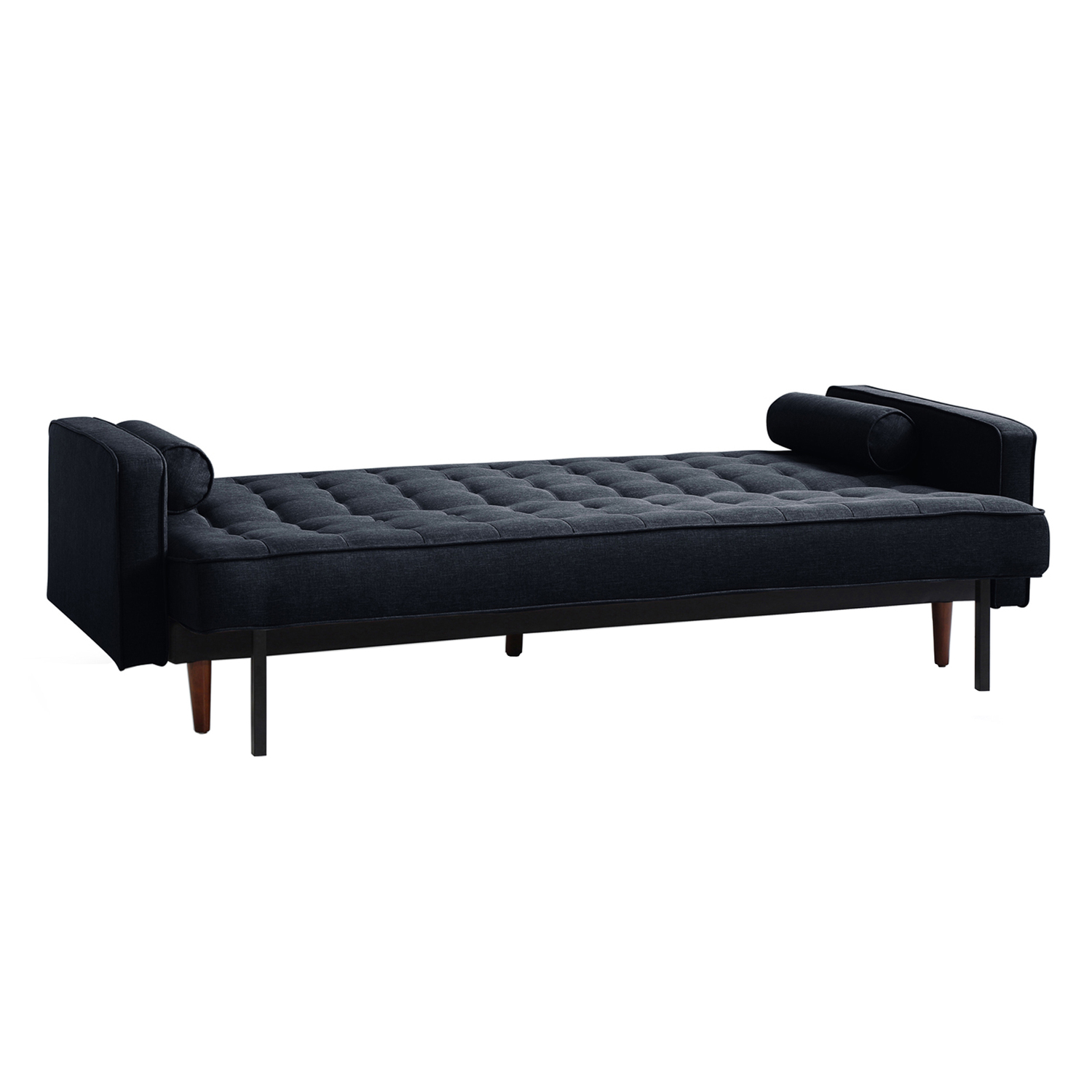Plast 3 Seater Velvet Sofa Bed