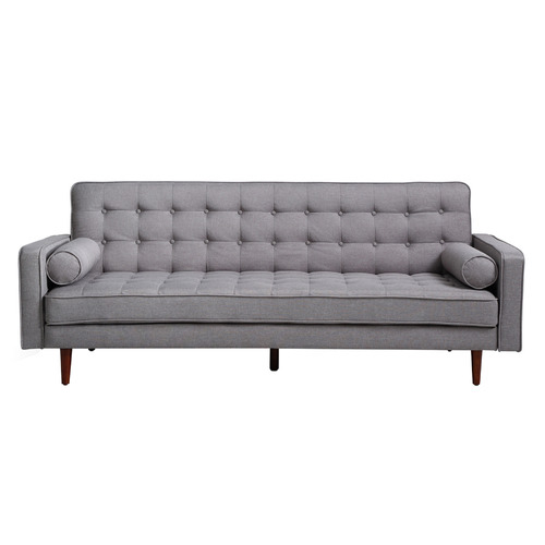 Plast 3 Seater Upholstered Sofa Bed
