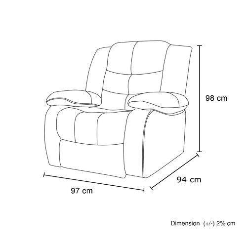 Ipanema Faux Leather Recliner Chair