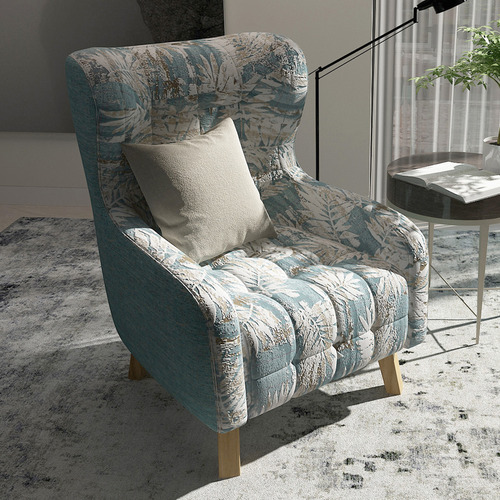 Demeter Linen Armchair
