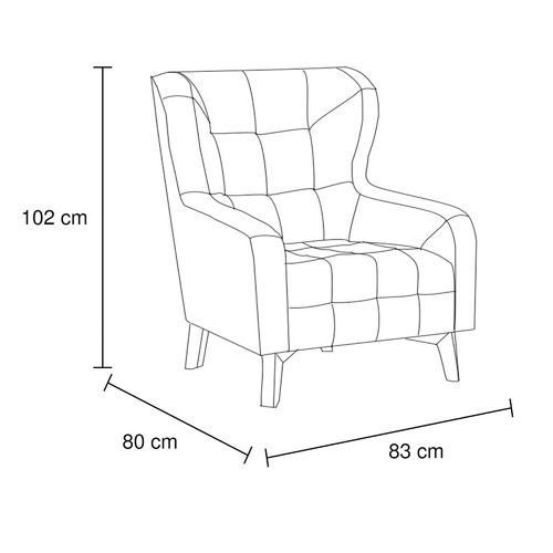 Demeter Linen Armchair