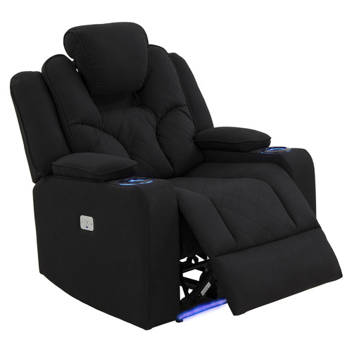 Southern Stylers Luella Upholstered Recliner Armchair Temple & ster