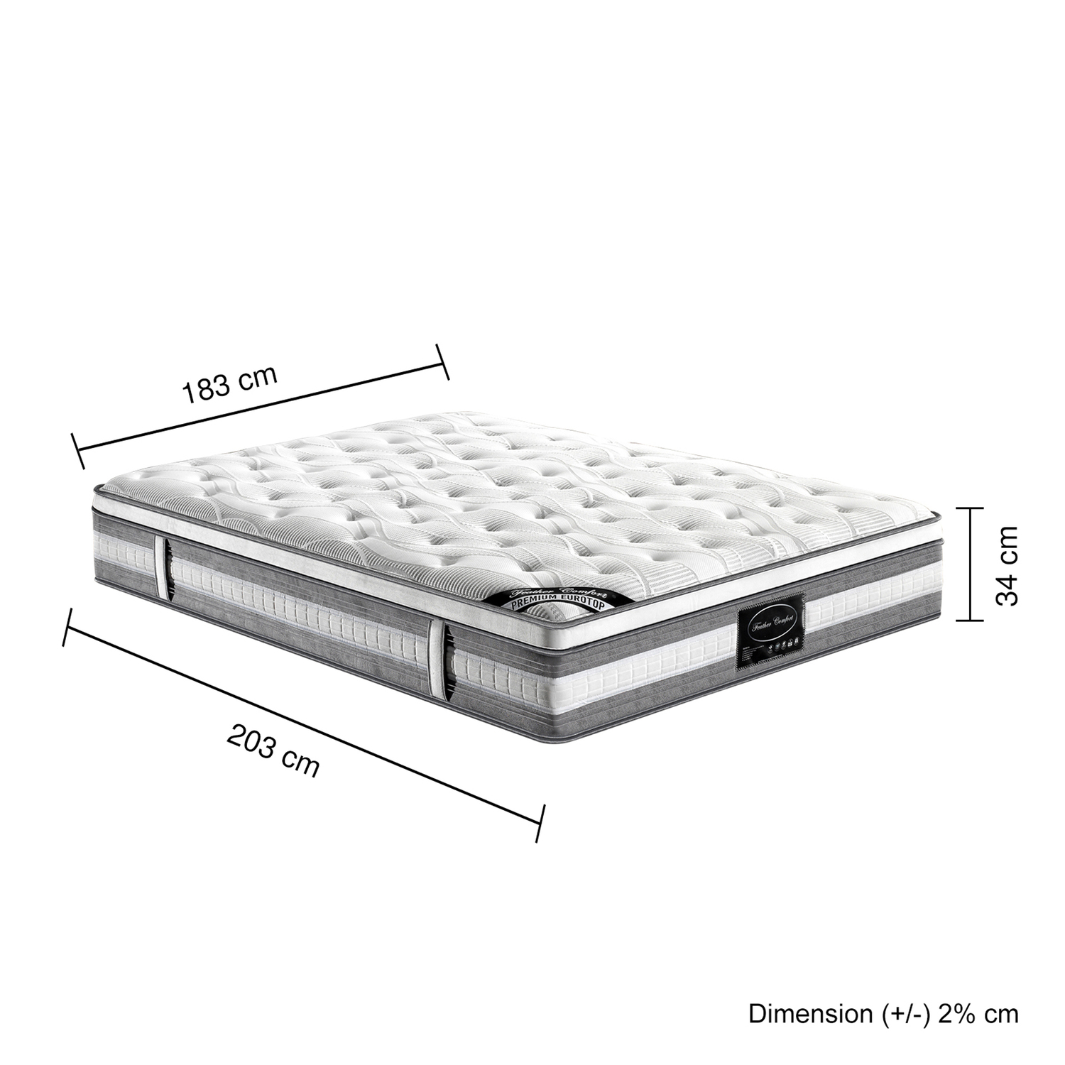 Premium-Knitted-Euro-Top-Mattress