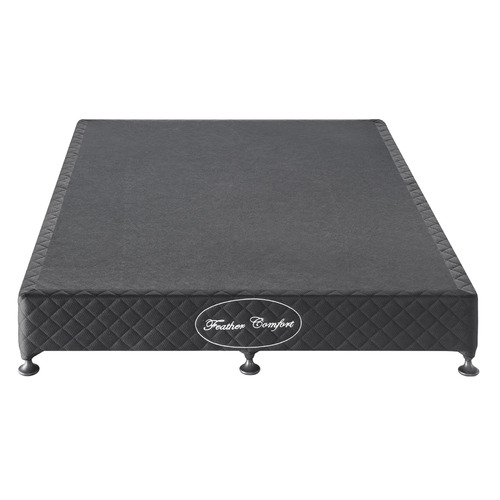 Southern Stylers Black Gabbie Upholstered Bed Base Temple & ster