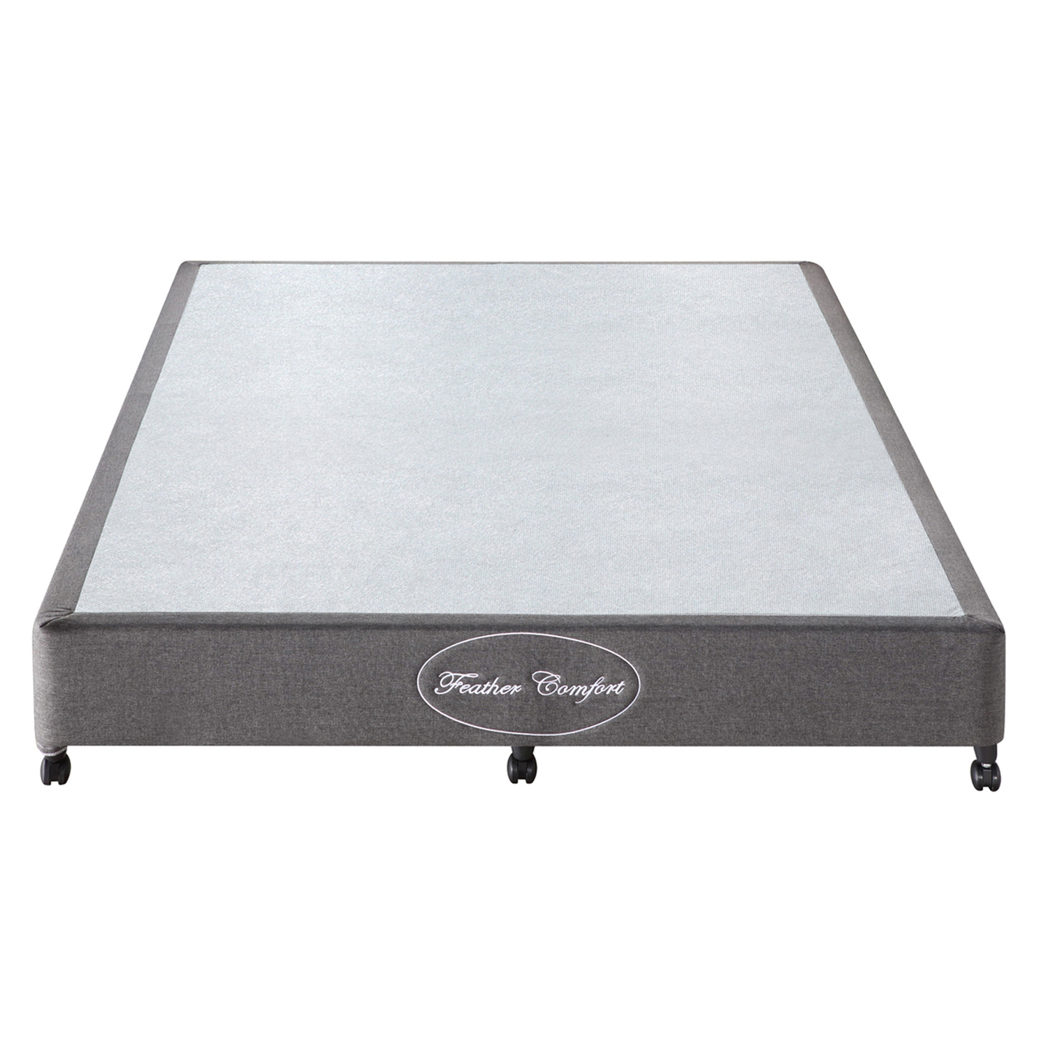 Charcoal Liffle Upholstered Bed Base