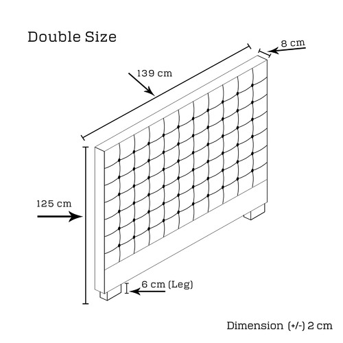 Southern Stylers Cilantro Double Headboard Temple & ster