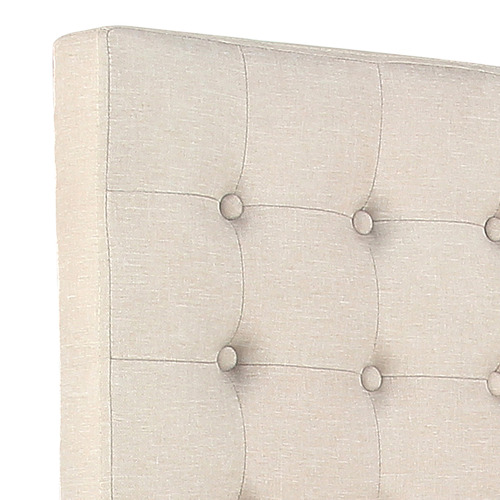 Cilantro King Linen Headboard