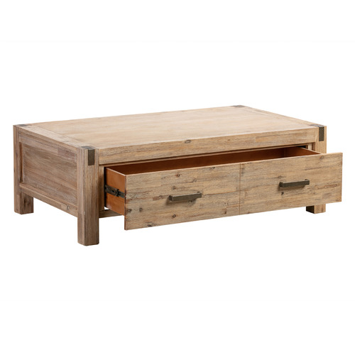 Southern Stylers Charm Oak Coffee Table, Super Amart Industrial Coffee Table