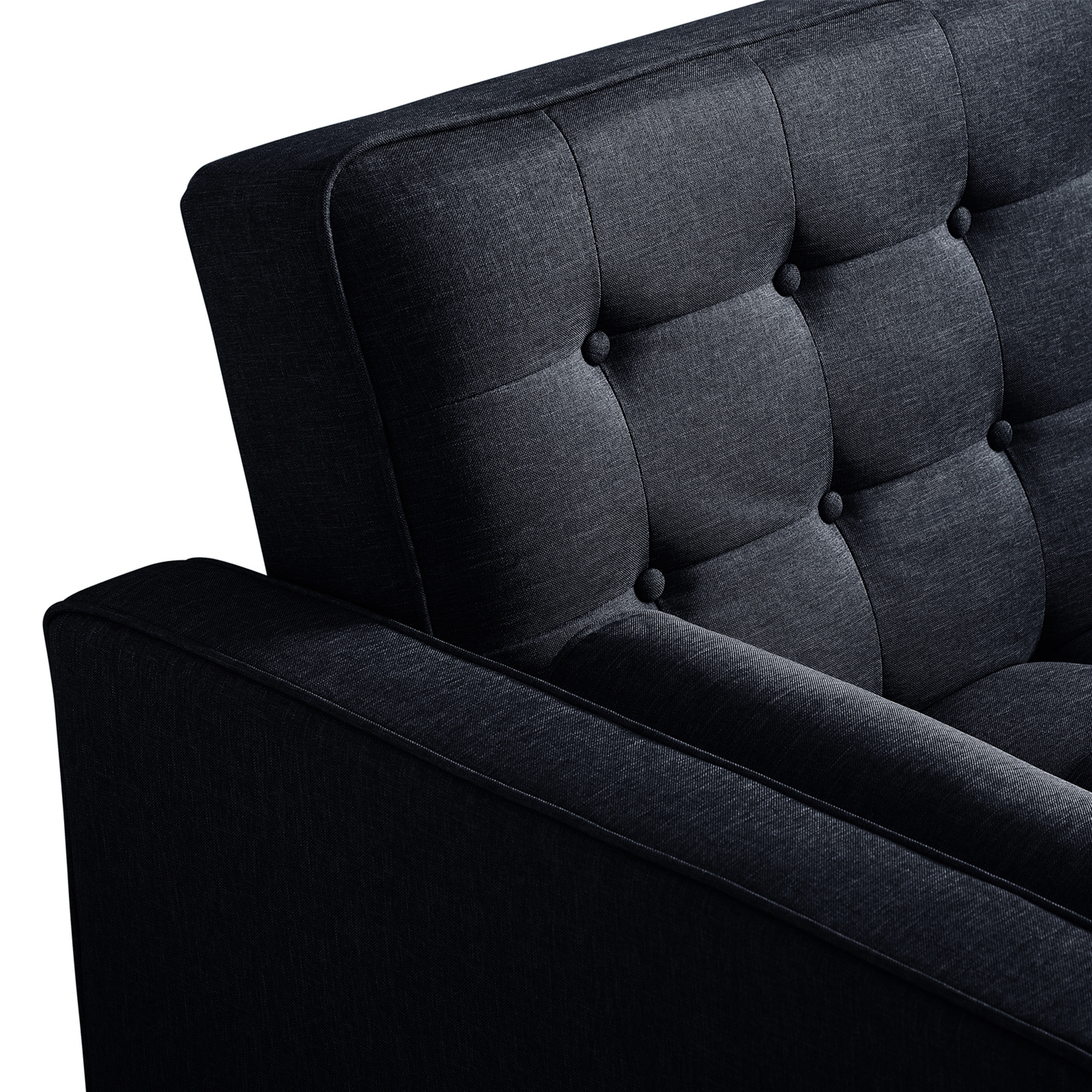 Plast 3 Seater Velvet Sofa Bed