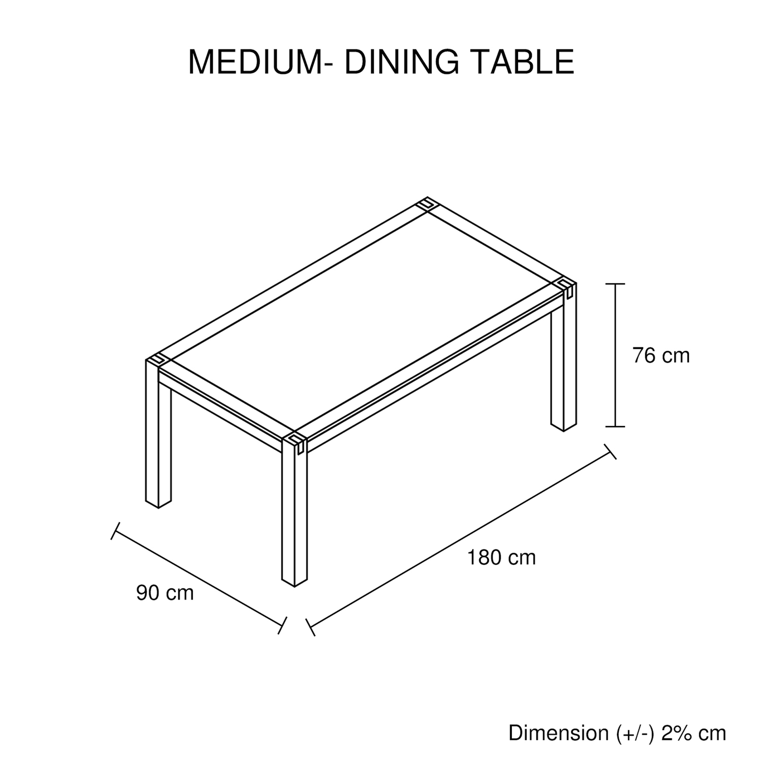 Nowra Acacia Wood Dining Table
