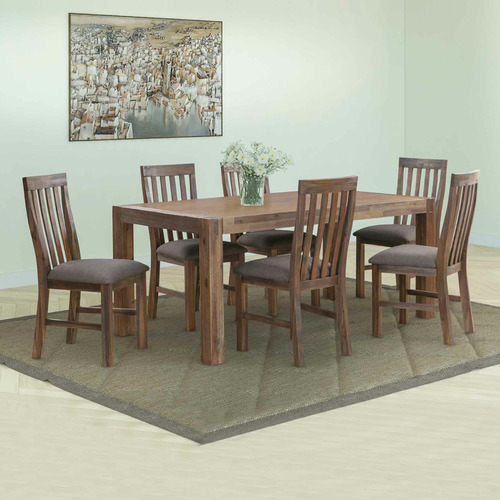 6 Seater Belmont Dining Table Chair, 6 Chair Dining Set With Leaf