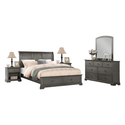 4 Piece Aiken Bedroom Set | Temple & Webster