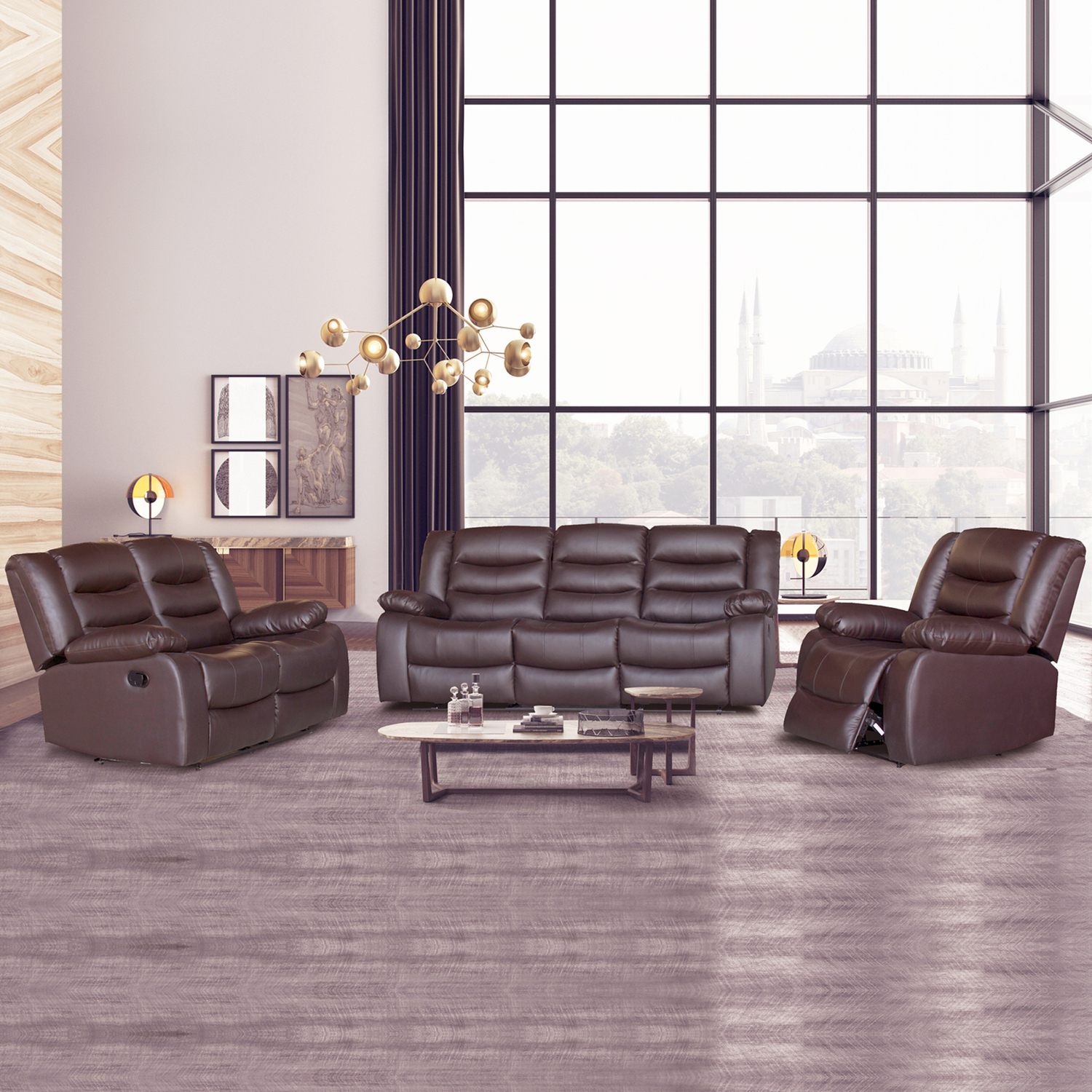Ipanema-6-Seater-Faux-Leather-Recliner-Sofa-and-Armchair-Set
