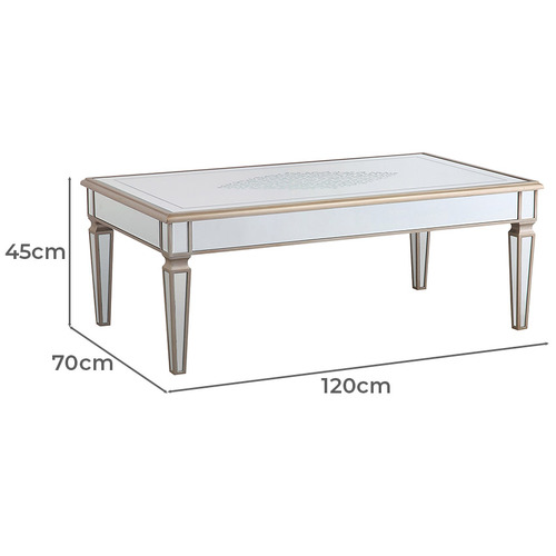 Silver Sierra Coffee Table