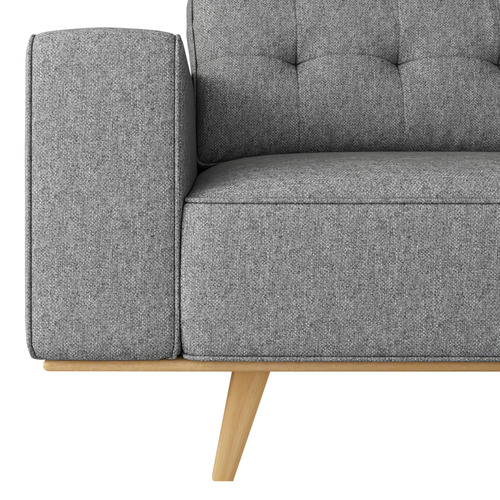 Jagoda 3 Seater Linen Sofa