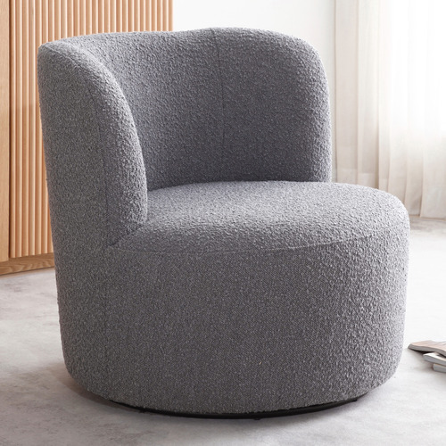 Beckett Boucle Accent Chair | Temple & Webster