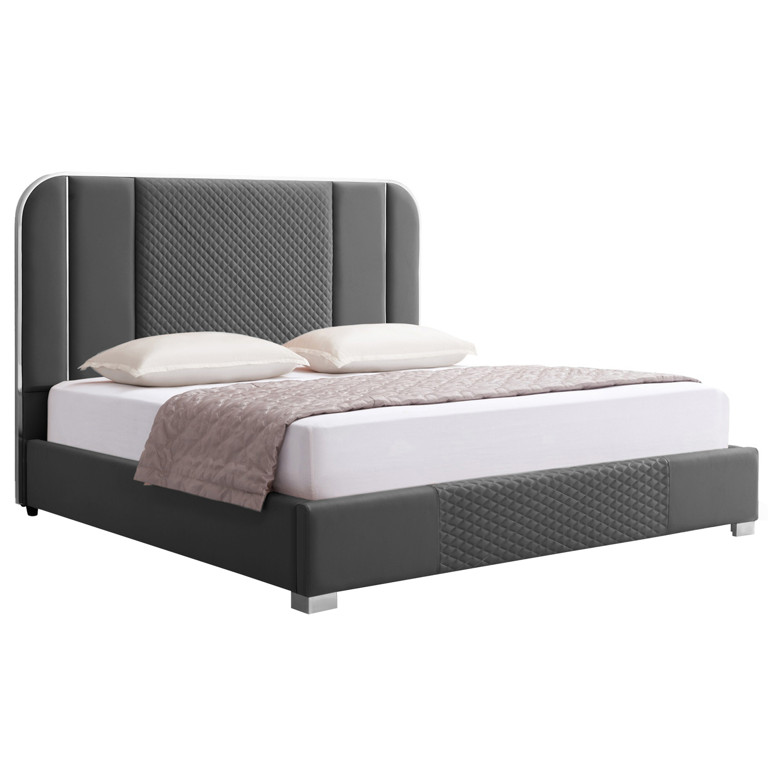 Dylan Faux Leather Bed