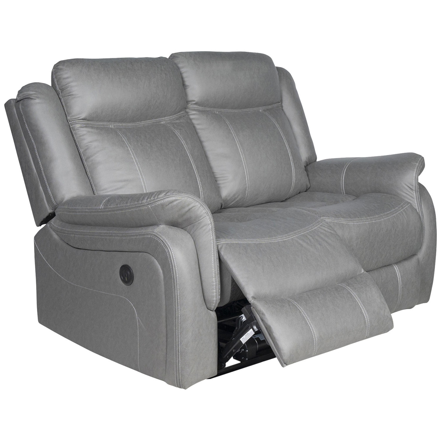 Zorque 2 Seater Faux Leather Recliner Sofa