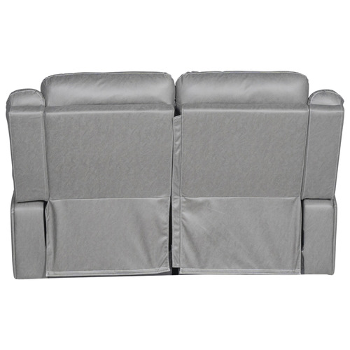 Zorque 2 Seater Faux Leather Recliner Sofa