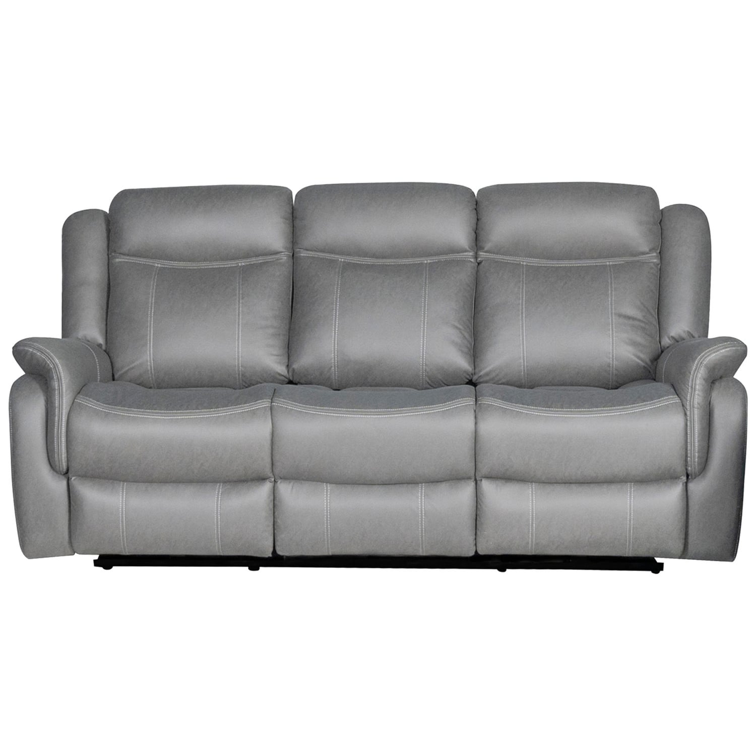 Zorque 3 Seater Faux Leather Recliner Sofa