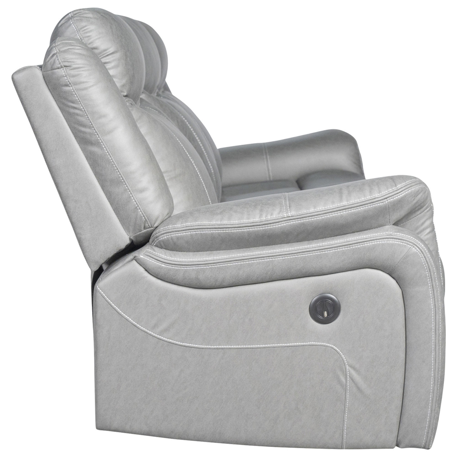 Zorque 3 Seater Faux Leather Recliner Sofa