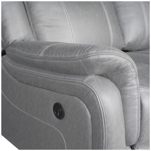 Zorque 5 Seater Faux Leather Recliner Sofa & Armchair Set