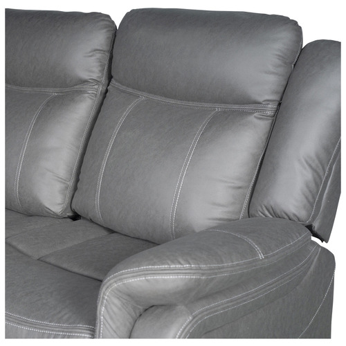 Zorque 5 Seater Faux Leather Recliner Sofa & Armchair Set